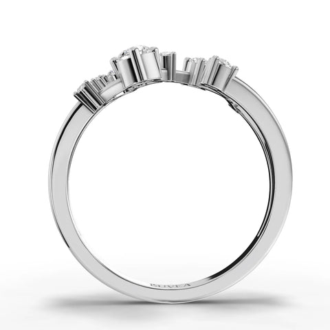 0.26CT Scorpio Zodiac Round Lab Diamond Ring - Buvea Jewels
