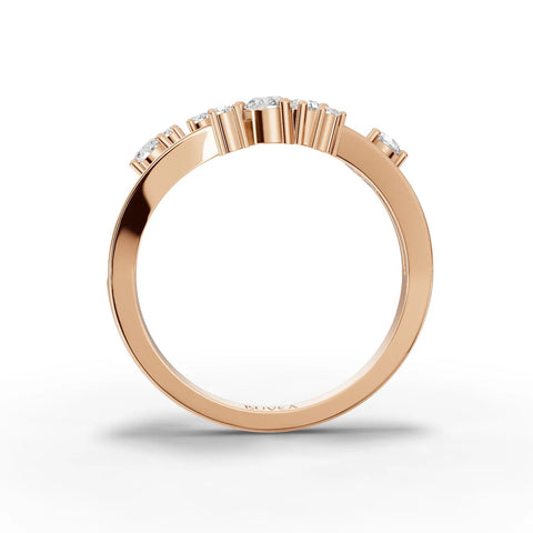 0.36CT Sagittarius Zodiac Round Lab Diamond Ring - Buvea Jewels