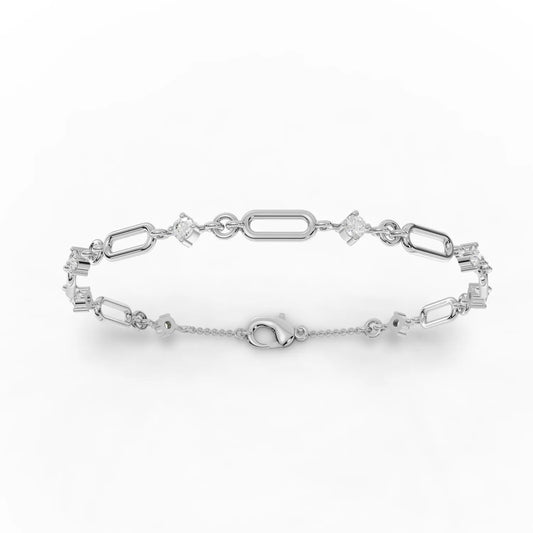 0.64CT Round Lab Diamond Glimmer Bracelet - Buvea Jewels