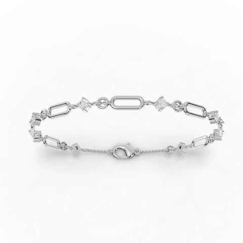 0.64CT Round Lab Diamond Glimmer Bracelet - Buvea Jewels