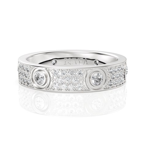 0.8CT Round Lab Diamond Premium Eternity Ring - Buvea Jewels