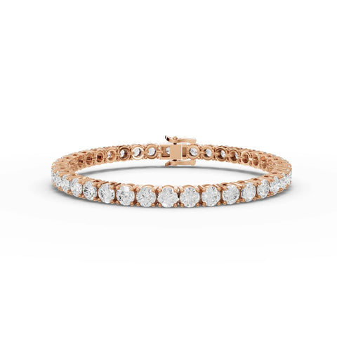 11.7CT Round Lab Diamond Tennis Bracelet - Buvea Jewels