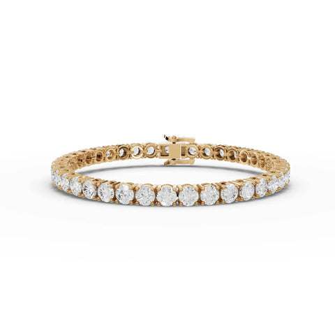 11.7CT Round Lab Diamond Tennis Bracelet - Buvea Jewels