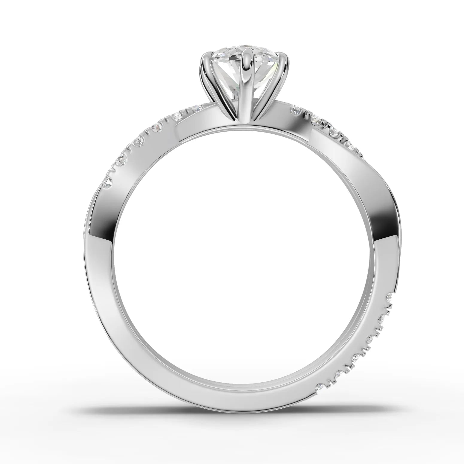 1.49CT Marquise Lab Diamond Engagement Ring - Buvea Jewels