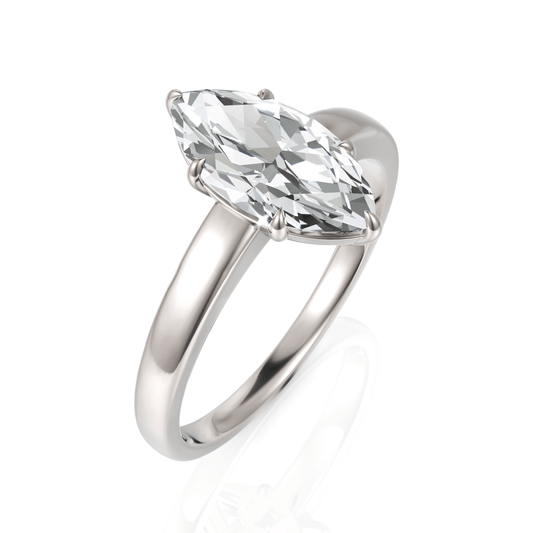 1.5CT Marquise Lab Diamond Classic Solitaire Ring - Buvea Jewels