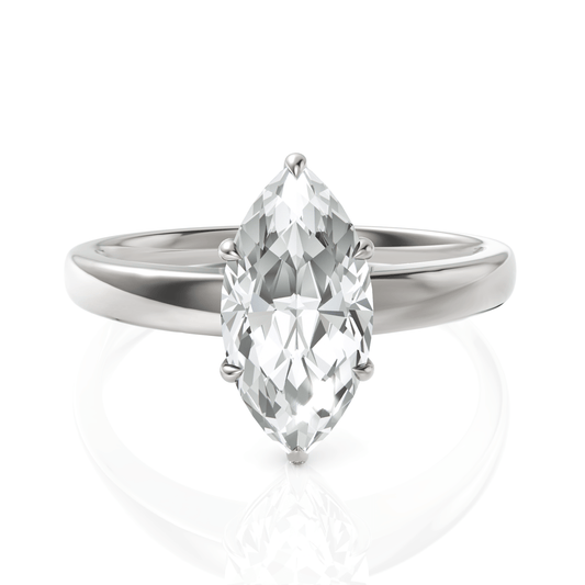 1.5CT Marquise Lab Diamond Classic Solitaire Ring - Buvea Jewels