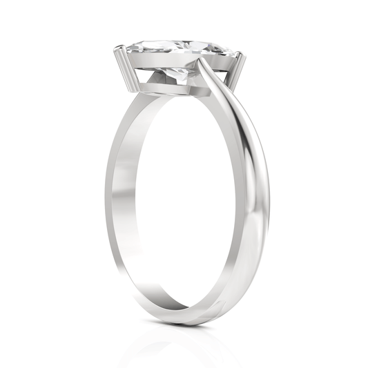 1CT Marquise Lab Diamond Classic Solitaire Engagement Ring - Buvea Jewels