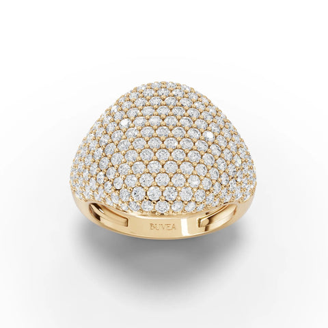 2.33CT Round Lab Diamond Premium Dome Ring - Buvea Jewels