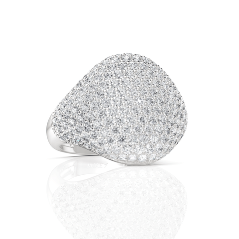 2.3CT Round Lab Diamond Premium Dome Ring - Buvea Jewels