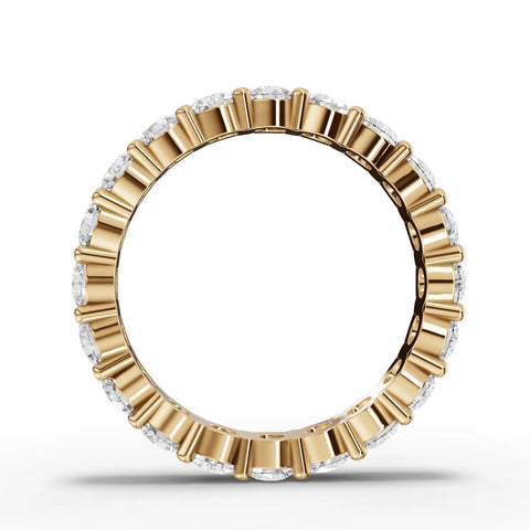 2CT Round Lab Diamond Full Eternity Ring - Buvea Jewels