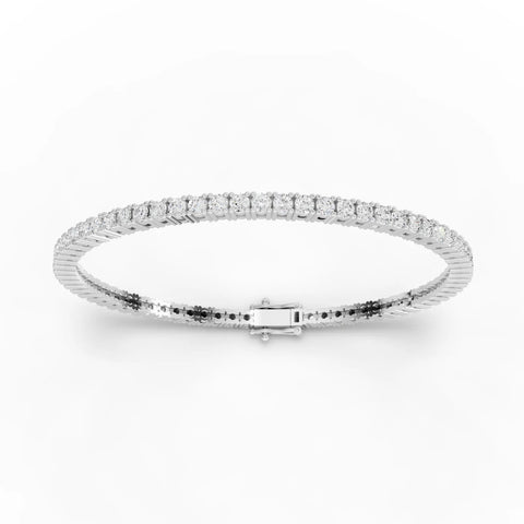 4.5CT Round Lab Diamond Premium Tennis Bracelet - Buvea Jewels