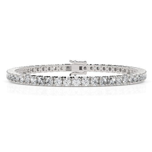 5.2CT Round Lab Diamond Tennis Bracelet - Buvea Jewels