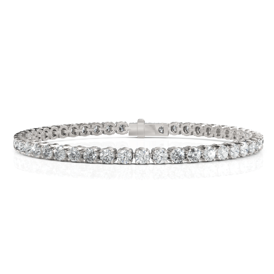 6.96CT Round Lab Diamond Tennis Bracelet - Buvea Jewels