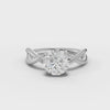 1.5CT Round Lab Diamond Solitaire Engagement Ring